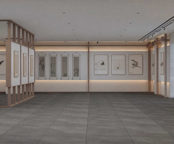 New Chinese Style Exhibition Hall-ID:591526035