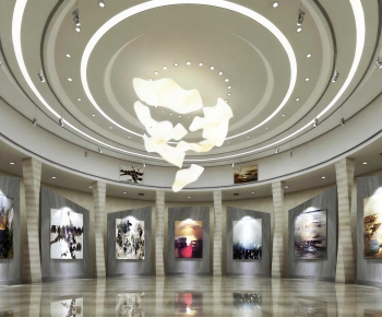 Modern Exhibition Hall-ID:118954904