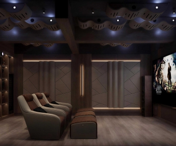 Modern Audiovisual Room-ID:524837029