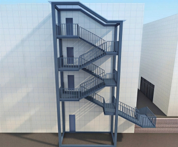 Industrial Style Staircase-ID:958173998