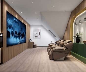 Modern Audiovisual Room-ID:550029043
