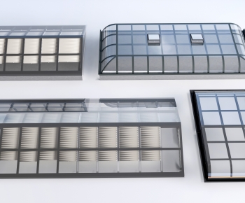 Modern Glass Sunshine Room-ID:591731074