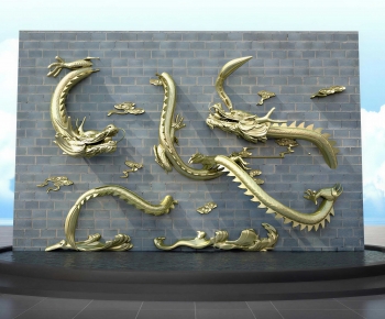 Chinese Style Sculpture Sketch-ID:595799927