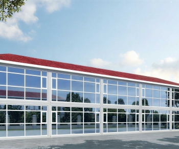 Modern Industrial Building-ID:224392897