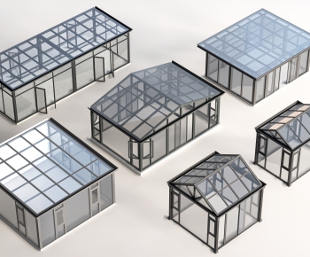 Modern Glass Sunshine Room-ID:804028995