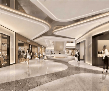 Modern Shopping Mall-ID:320672044