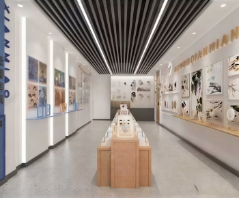 Modern Exhibition Hall-ID:649261958
