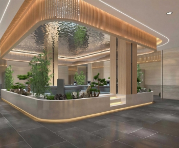 New Chinese Style Lobby Hall-ID:997469485