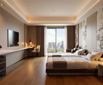 New Chinese Style Guest Room-ID:484930044