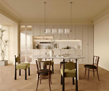 French Style Dining Room-ID:438314912