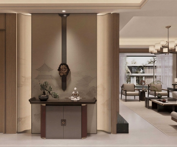 New Chinese Style Hallway-ID:161577945