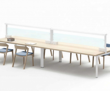 Modern Computer Desk And Chair-ID:885113007