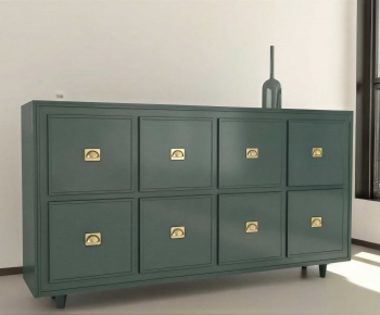Retro Style Side Cabinet-ID:580355882