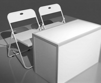 Modern Office Desk And Chair-ID:482317923
