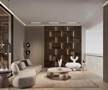Modern A Living Room-ID:678069679
