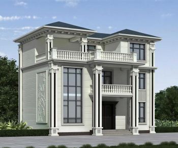 New Chinese Style Detached Villa-ID:569509034