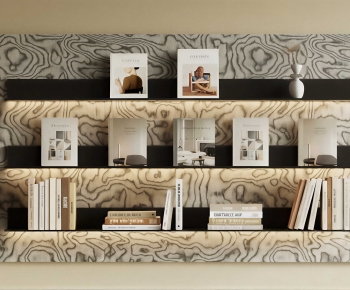 Modern Bookshelf-ID:801450976