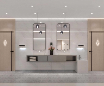 Modern Public Toilet-ID:622060062