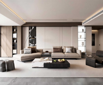 Modern A Living Room-ID:484689007