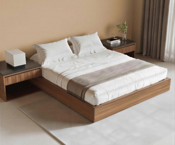 Modern Double Bed-ID:268091929