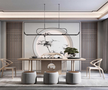 New Chinese Style Tea House-ID:637171033