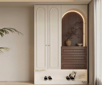 French Style Shoe Cabinet-ID:907979098