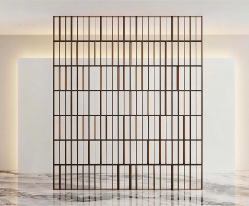 Modern Wooden Screen Partition-ID:295712957