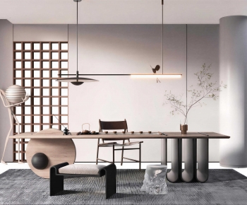 New Chinese Style Tea House-ID:906178954