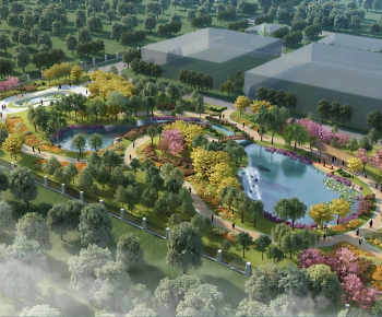 Modern Architectural Bird's-eye View Planning-ID:365528116