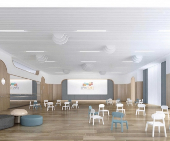 Modern Kindergarten Classrooms-ID:842922938
