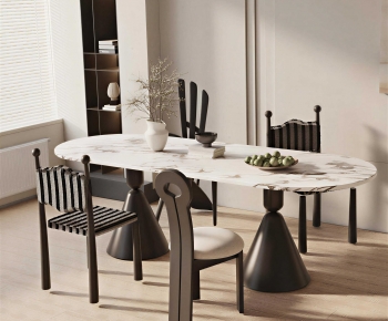 Modern Dining Table And Chairs-ID:710901023