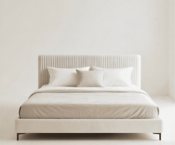 Modern Double Bed-ID:258539922