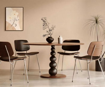 Modern Dining Table And Chairs-ID:856020934
