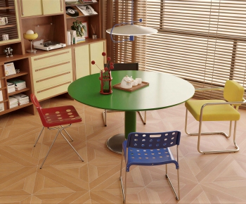 Modern Dining Table And Chairs-ID:784235008