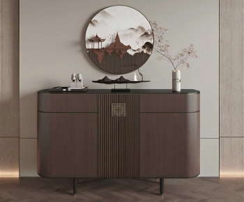 New Chinese Style Side Cabinet-ID:862895015