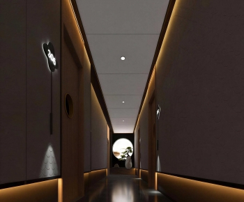 New Chinese Style Corridor-ID:215938099