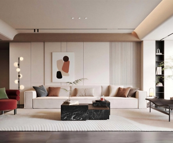Modern A Living Room-ID:935697083