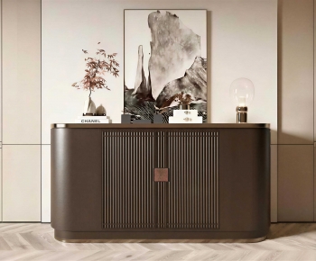 New Chinese Style Entrance Cabinet-ID:949530676