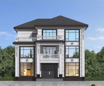 New Chinese Style Detached Villa-ID:265270957