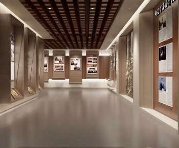 New Chinese Style Exhibition Hall-ID:647490021