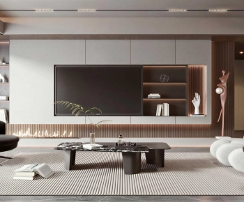 Modern A Living Room-ID:806751973