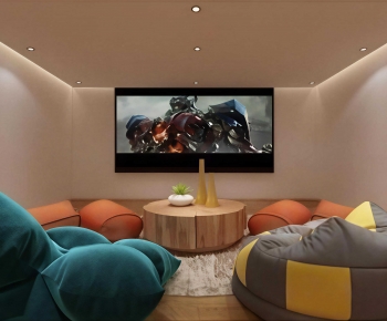 Modern Audiovisual Room-ID:404495951