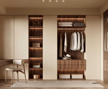 Modern Clothes Storage Area-ID:228297006