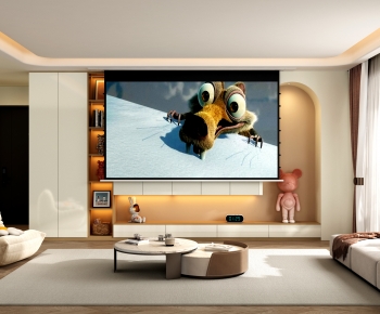 Modern A Living Room-ID:893018965