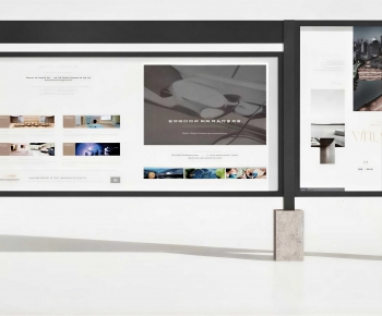 Modern Guide Board/bulletin Board-ID:857877026