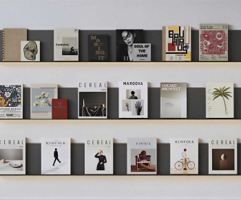 Modern Bookshelf-ID:460834982