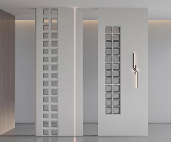 Modern Glass Screen Partition-ID:958493957
