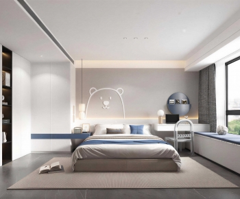 Modern Boy's Room And Son's Room-ID:826185947