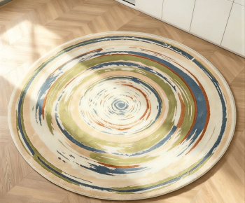 Modern Circular Carpet-ID:257025005