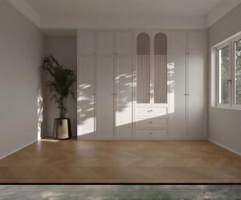 French Style Clothes Storage Area-ID:457258945